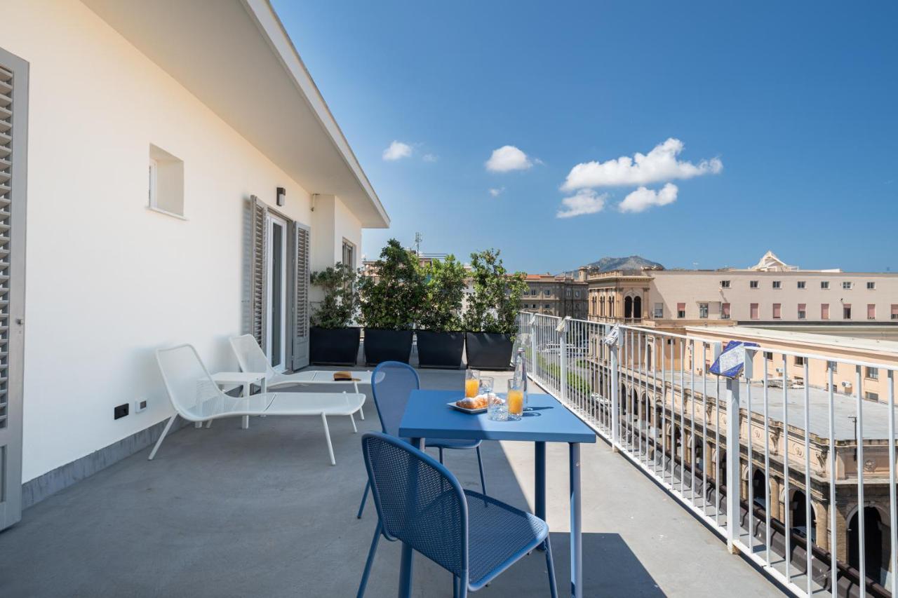 Suite Al Centro Di Palermo Con Terrazza Privata Extérieur photo
